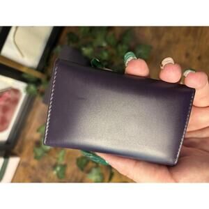 Prada Purple Calfskin Leather 6-Hook Key Holder NWOT